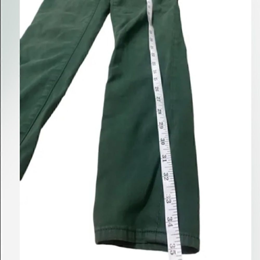 Madewell Skinny Skinny Dark Green Jeans Size 24 Modal Blend - Picture 4 of 8